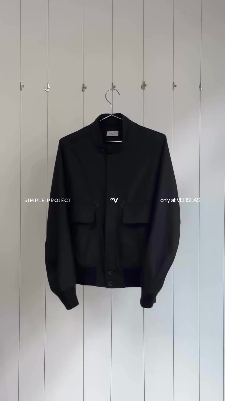 Breeze into fall with SIMPLE PROJECT. °Wool Field Jacket °Wide Distressed…