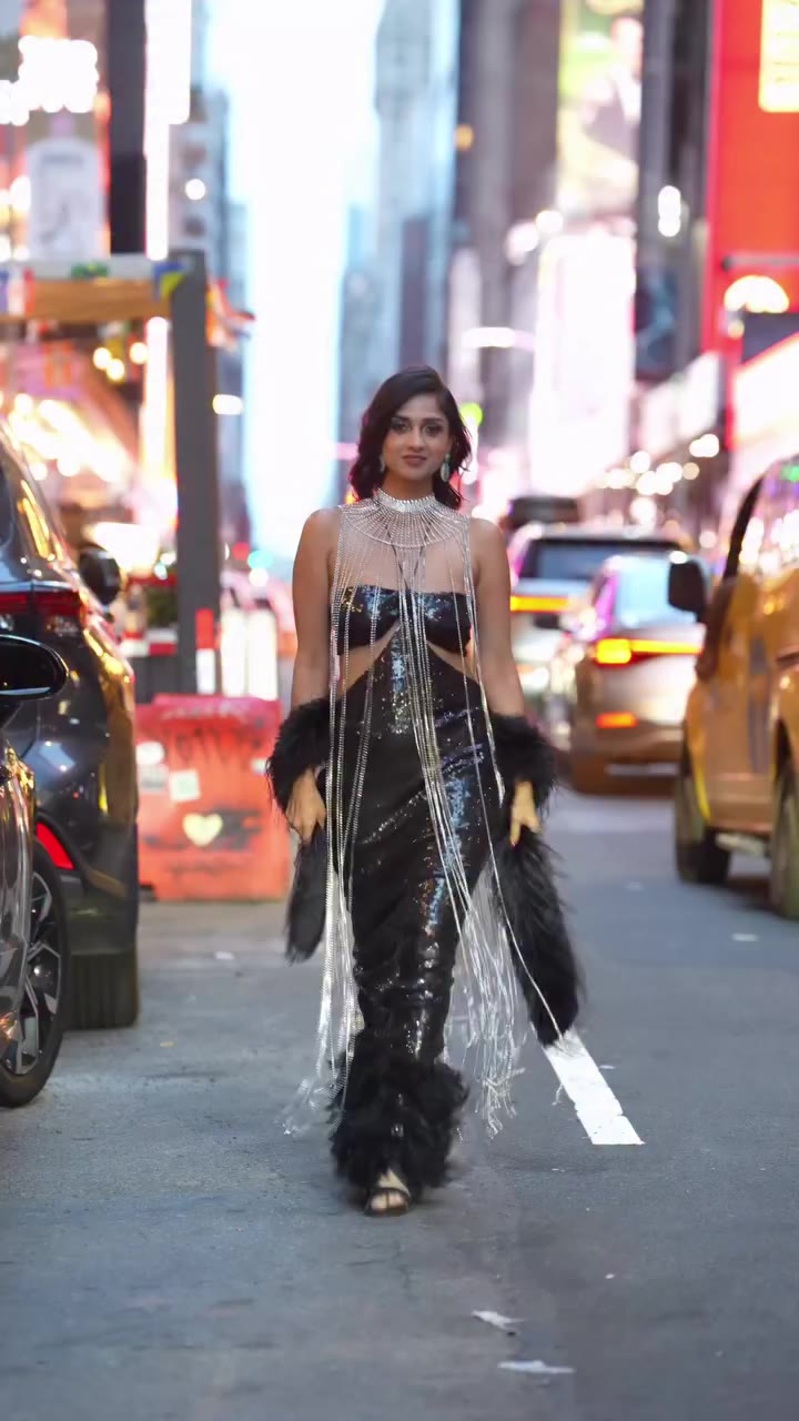 #nyfw2026 @snehanr bts at Paromita Fashion Show @ New York Runaway7…