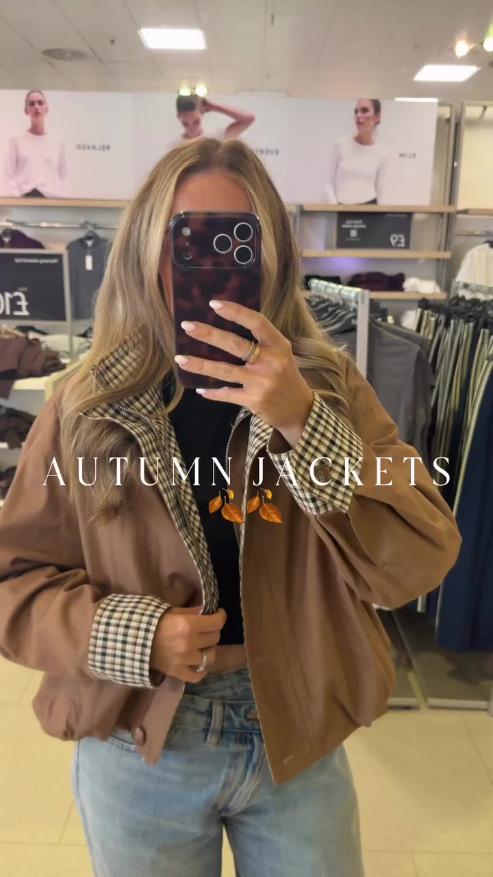 A round up of recent autumn jackets try ons 🍂 comment JACKETS below to be…