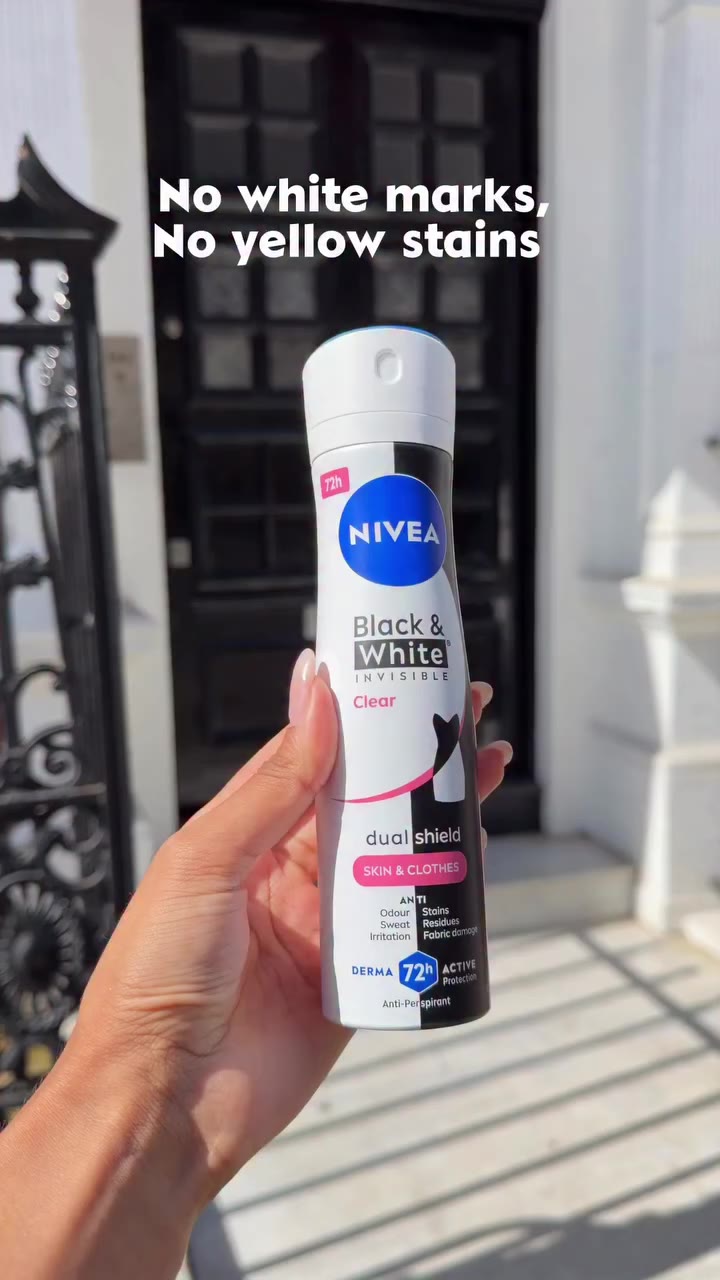 Your perfect fashion partner, Black & White deodorant 🤍🖤 Shop now from @tesco