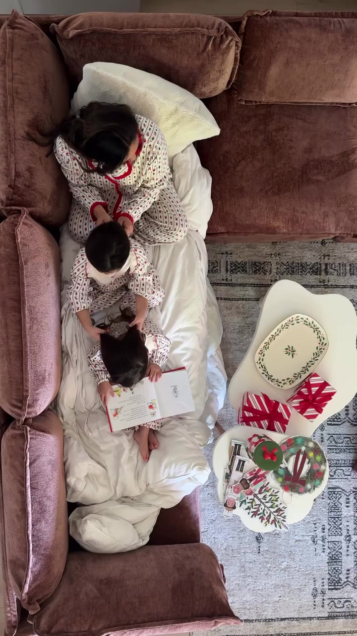 We may be biased, but our favorite holiday tradition is wearing matching PJs…