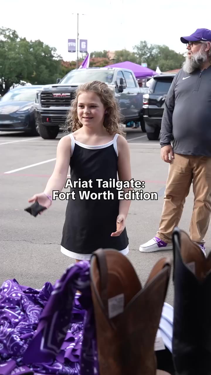 POV: your boots are the cups now. Fort Worth tailgates hit different.
