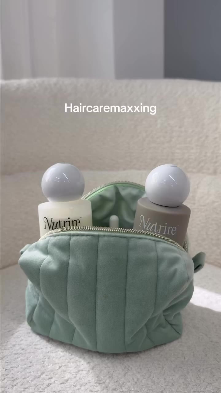 Hairmaxxing, but make it a whole routine. 💆‍♀️✨ Scalp care. Strand care…