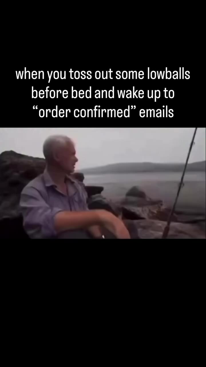 We got a live one