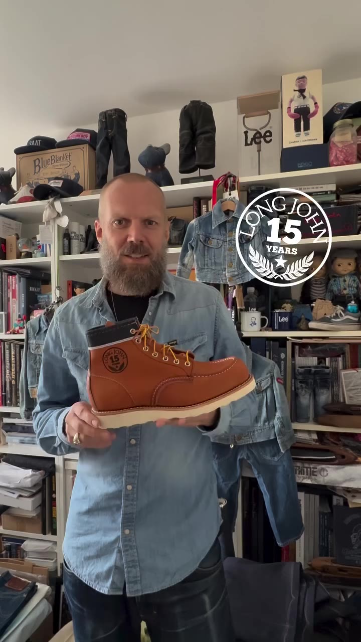 Long John x @redwing collab boots! 🔥 15 Years of Long John. 15 pairs only!…
