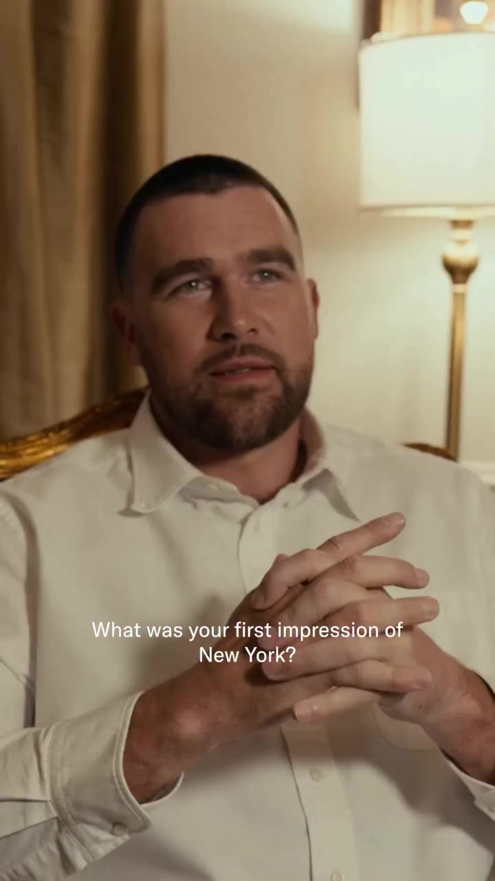 New York through Travis Kelce’s eyes. First impressions from Tommy’s guest in…
