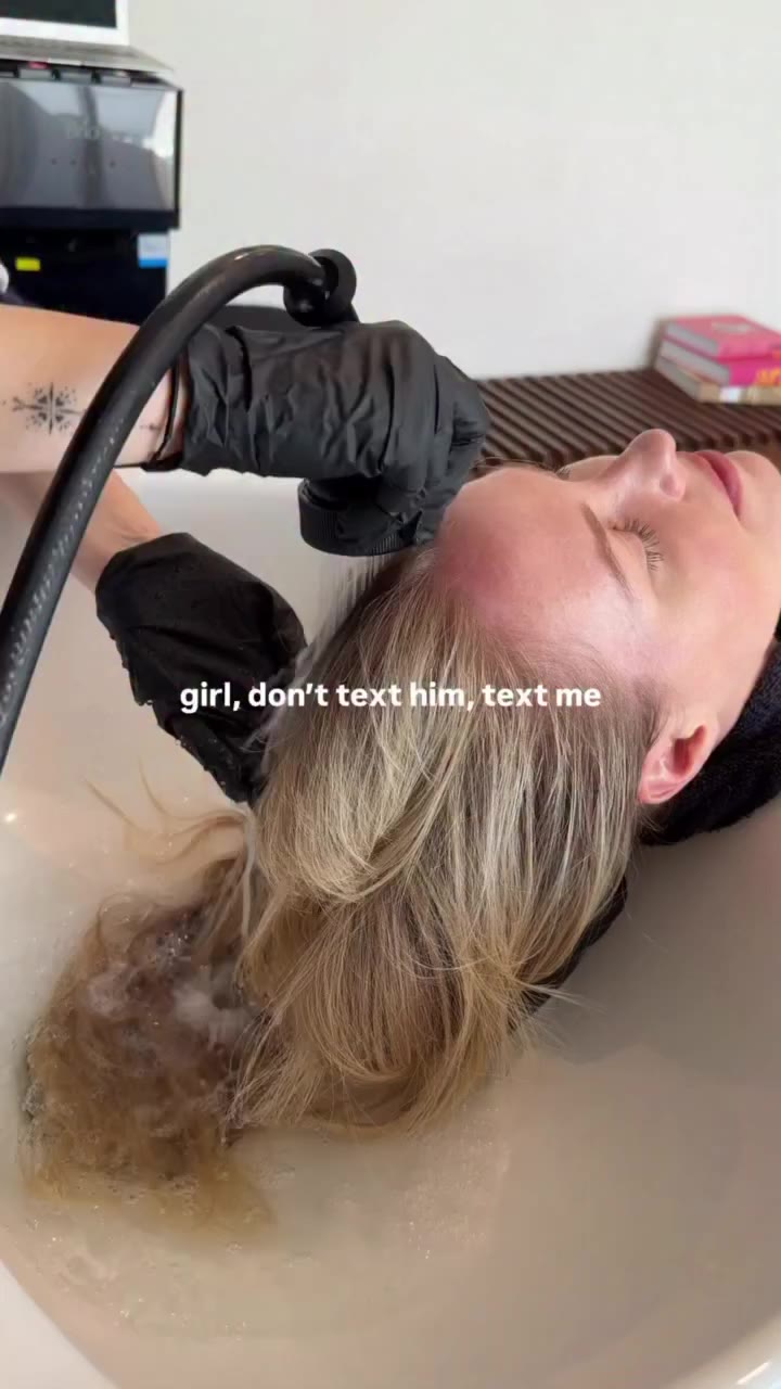 No regrets ❤️ #glossyhair #oldmoneyblonde #fallhaircolor #losangeleshair…