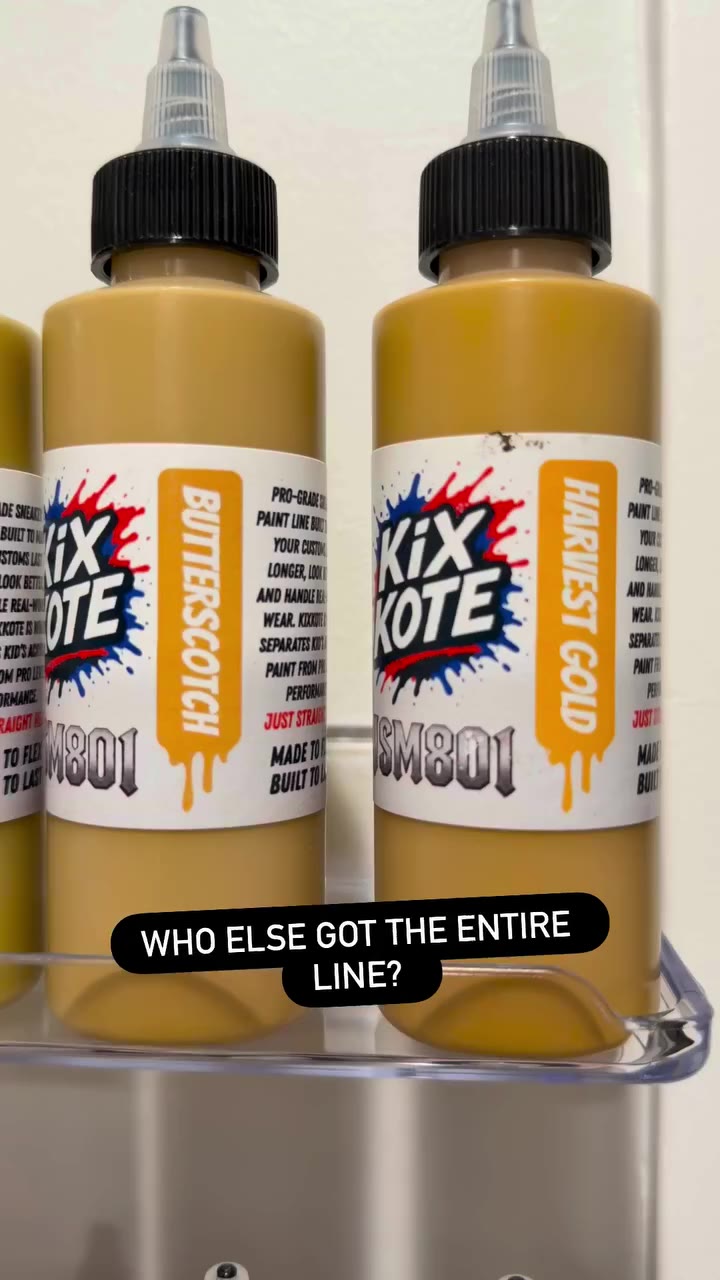Huge S/O to @kix.kote for sending out this amazing paint line. From the custom…