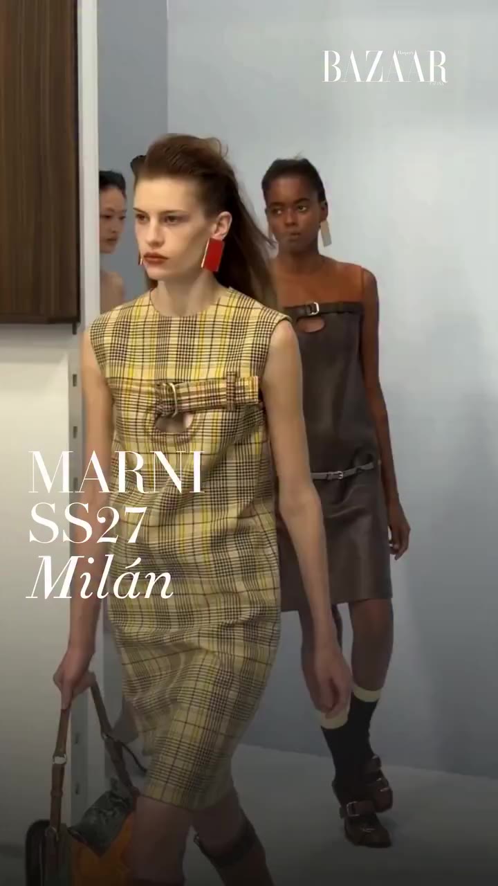 Así ha sido el desfile SS27 de @marni en la Semana de la Moda de Milán. 📹…