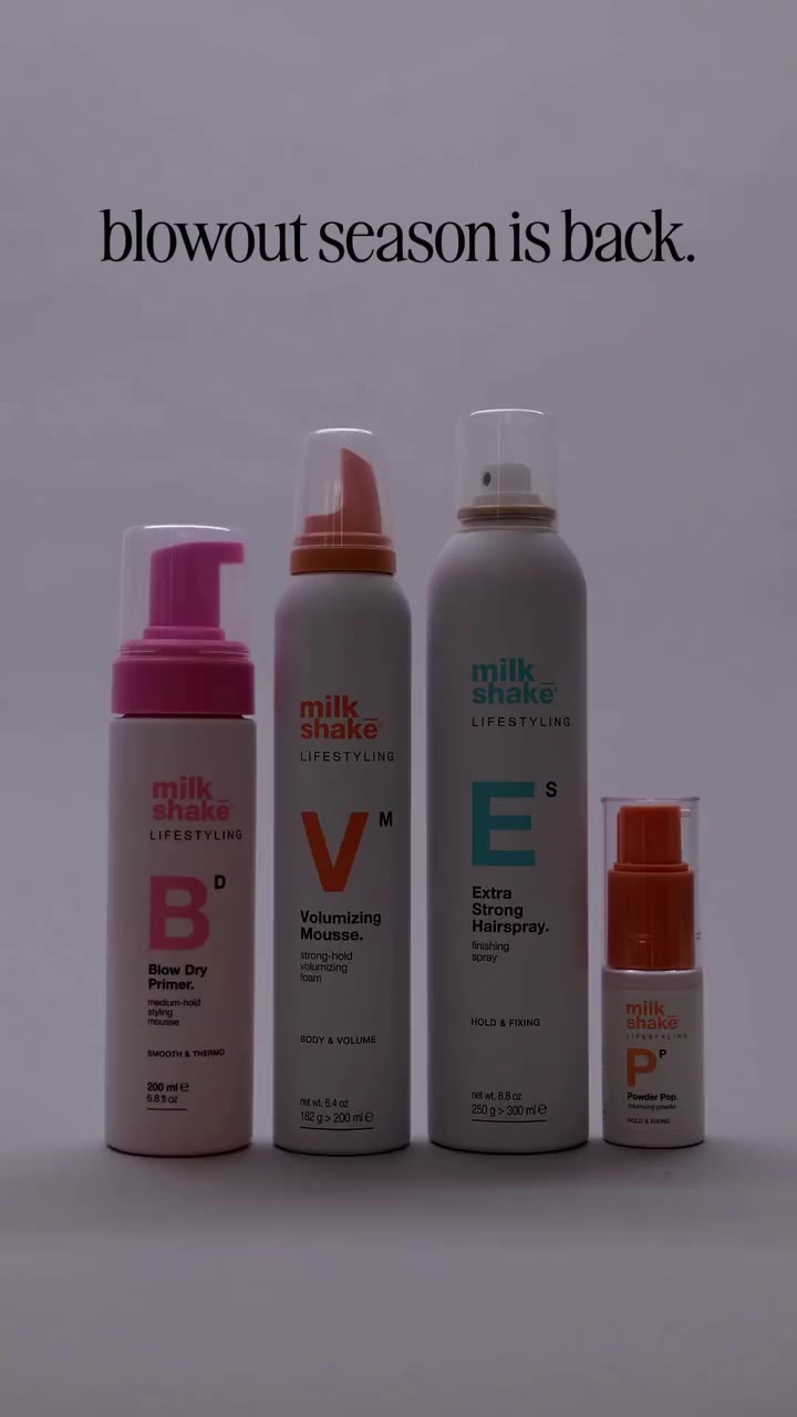 Big hair energy starts with the right lineup. ✨ Save this routine for your…