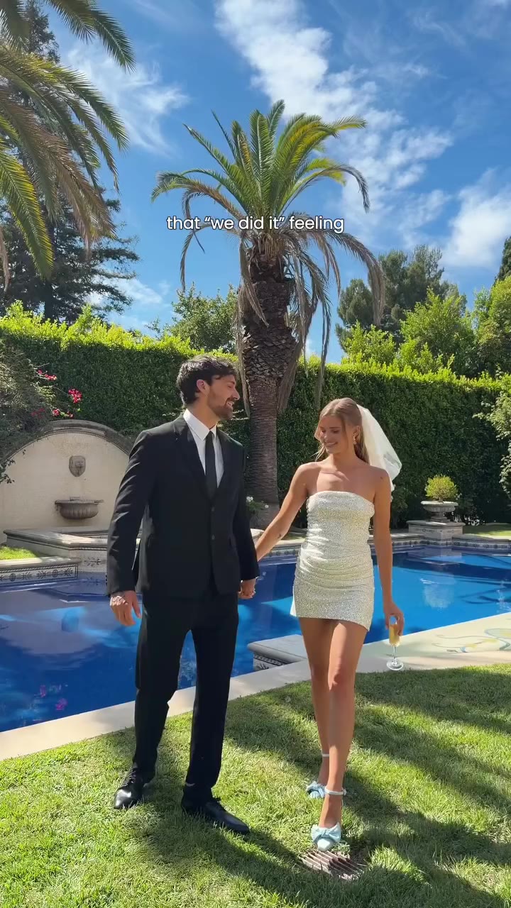 when you've made things official forever (and loved the dress you wore) 💍…