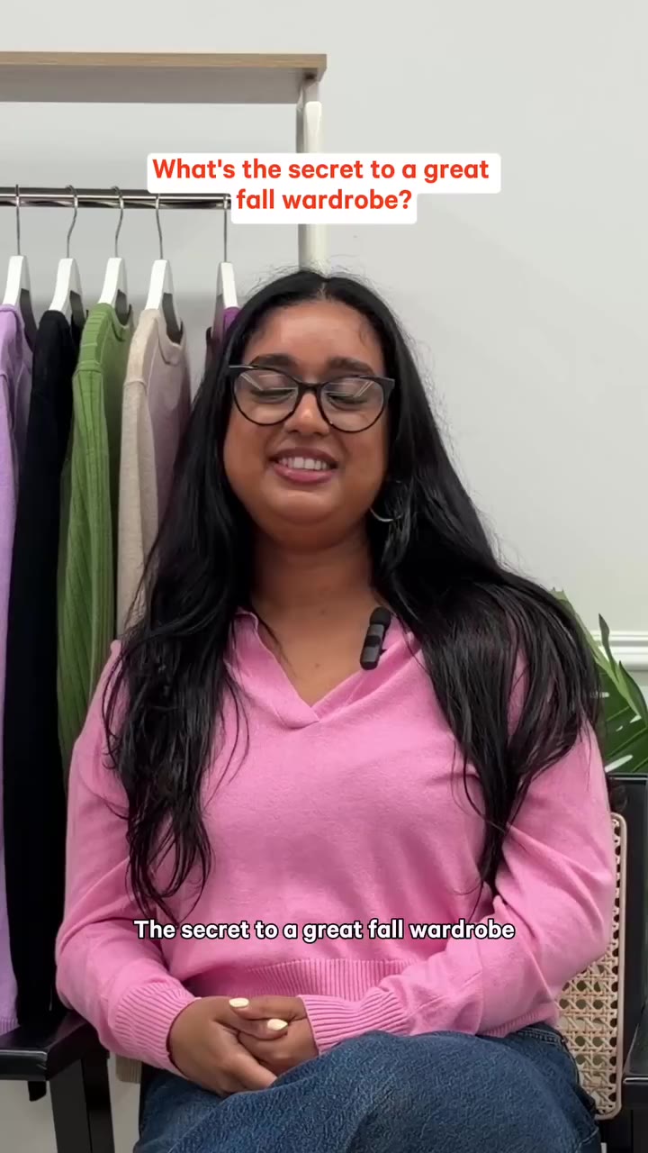 Meet your new closet staples for Fall 🍂​ Bhavisha takes us Behind the Seams…