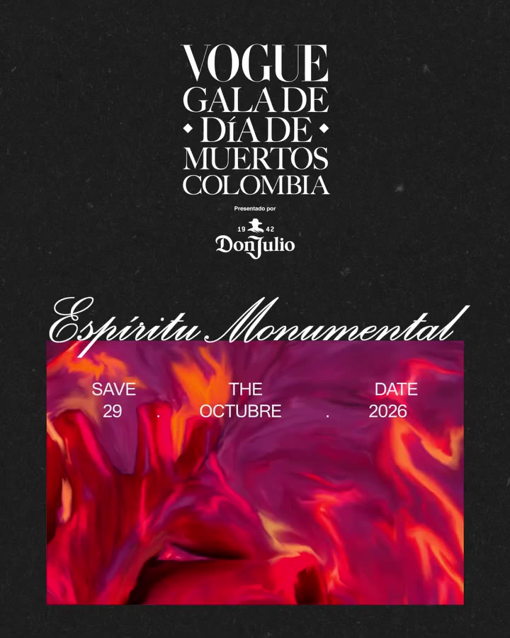 Este año nos emociona anunciar que la #GalaVogue de Día de Muertos Colombia…
