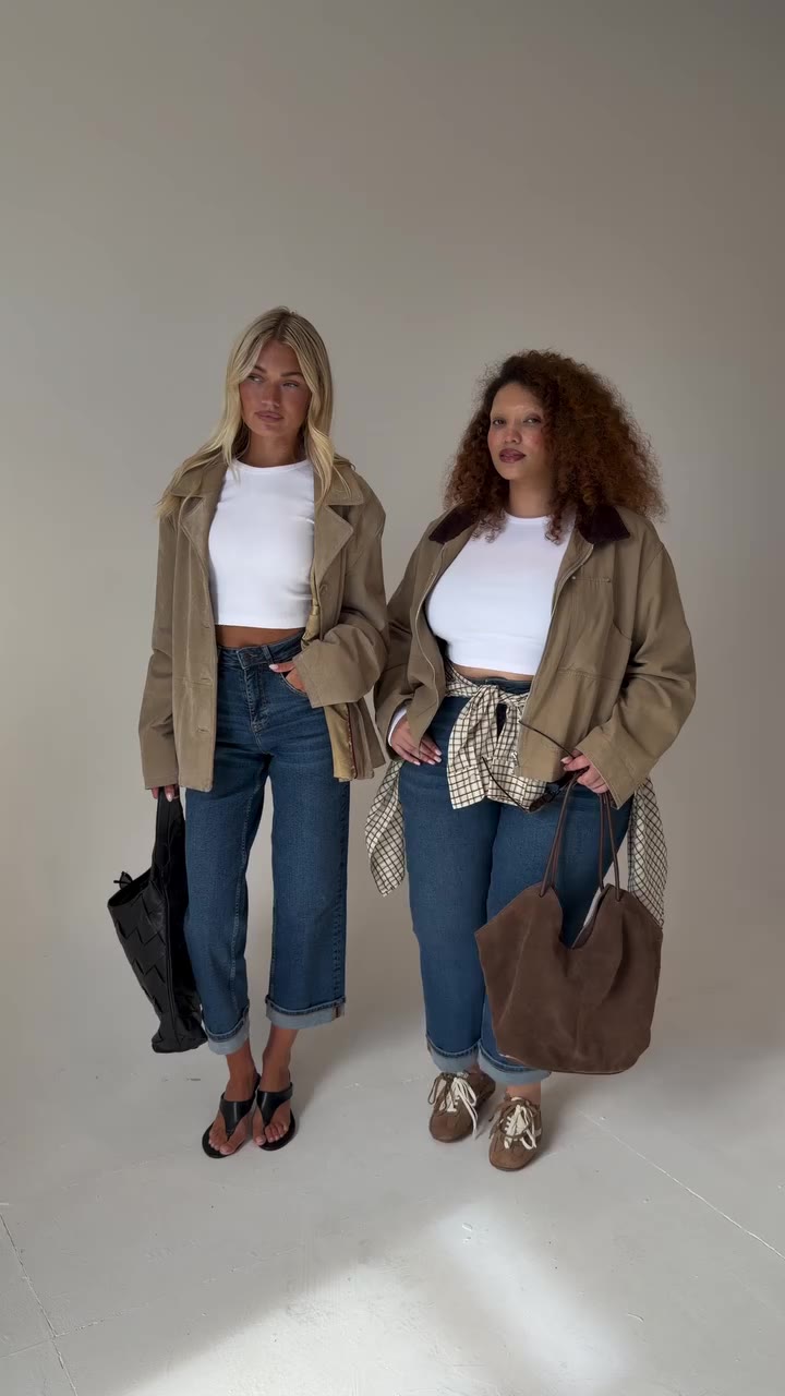 We are obsessed with our new Crop Turn-Up Jean. Launching soon worldwide so…