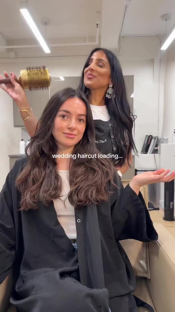 the most PERFECT barely there touch up 🤏 @hairbytinam just KNOWS