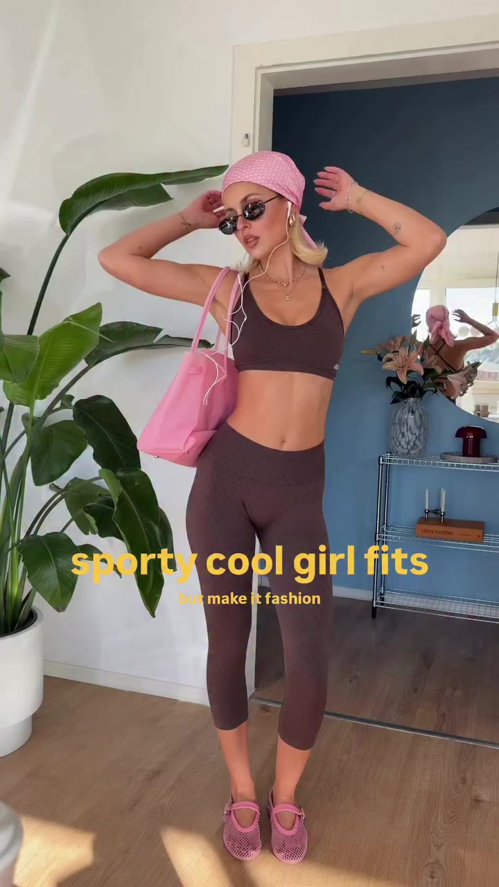 anzeige sporty cool girl fits, but make it fashion 🤎⭐️ currently obsessed…