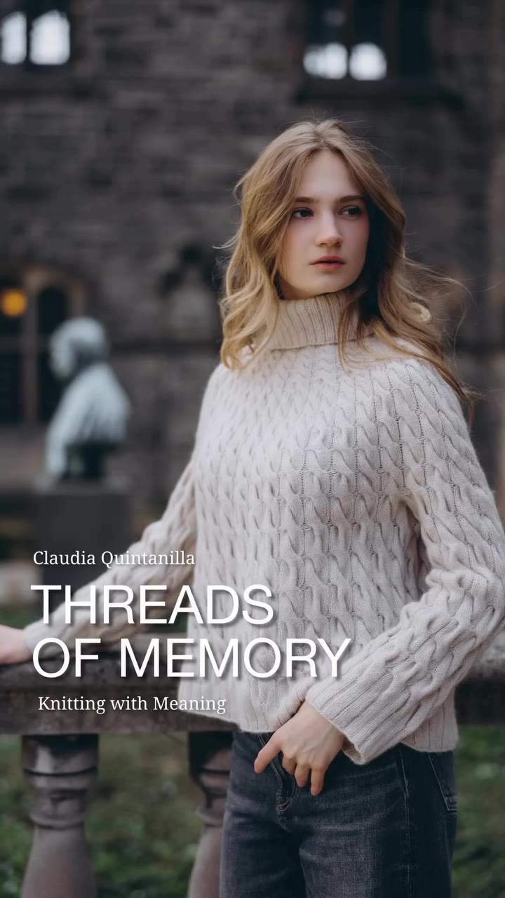 Today I can finally share more of Threads of Memory: Knitting with Meaning…