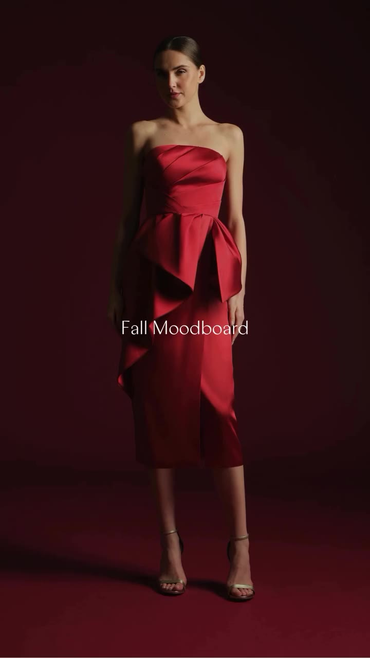 Deep florals, low light, and a certain kind of evening. Fall begins here…