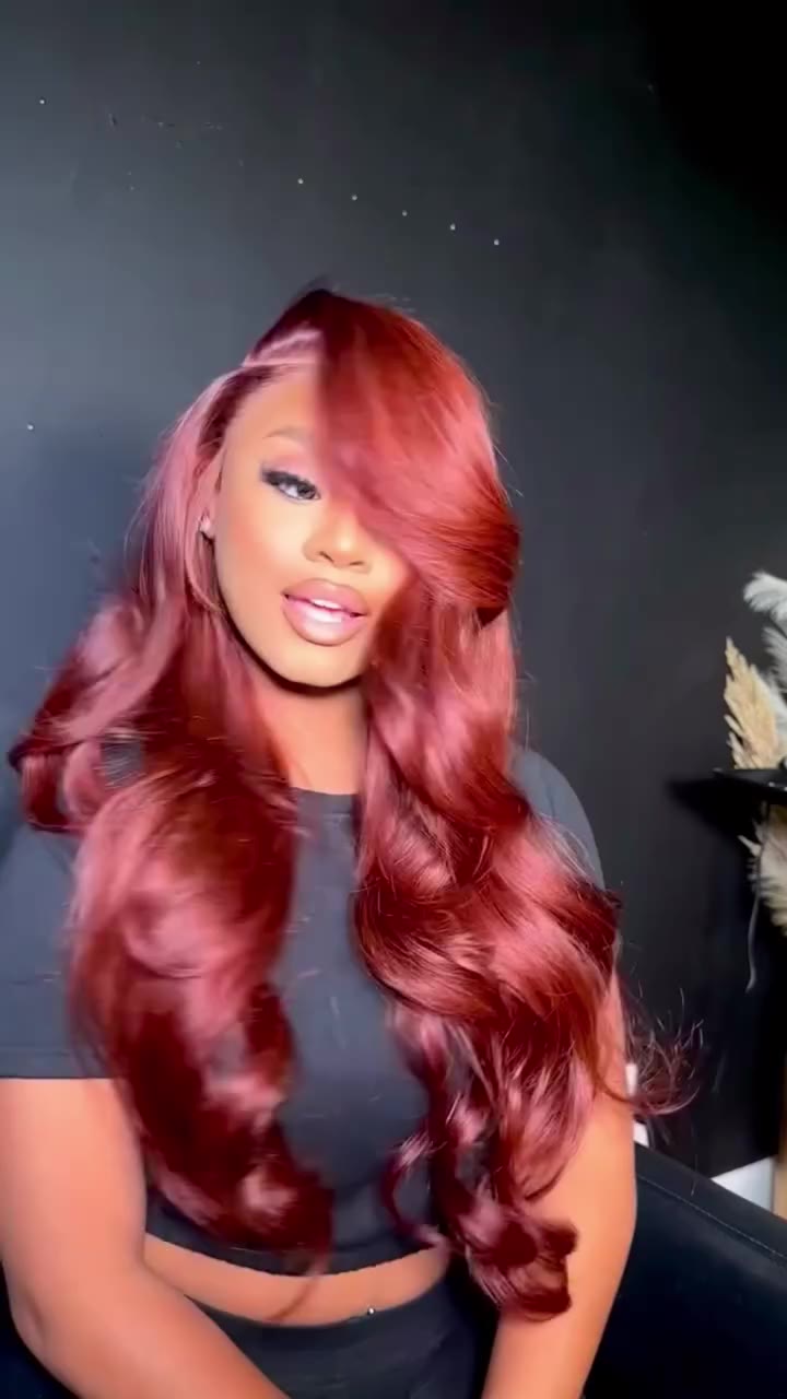 Reddish Brown🍁✨ 🏆Hair:Hotstarhair.com Reddish Brown Colored Human Hair Lace…