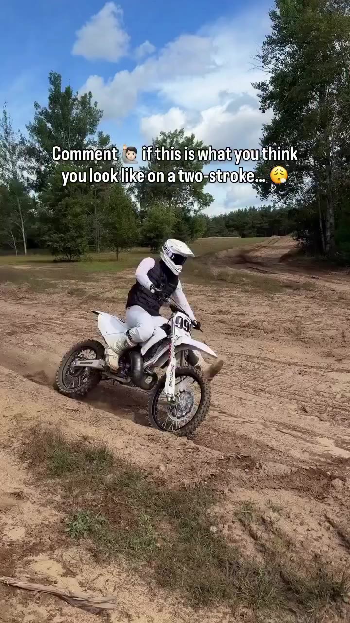 Just a little two-stroke therapy. 😮‍💨 #TwoStroke #Motocross #DIDchain Via…