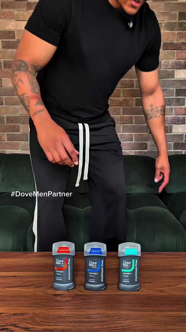#DoveMenPartner One scent for every occasion? Be serious. The outfit changes…