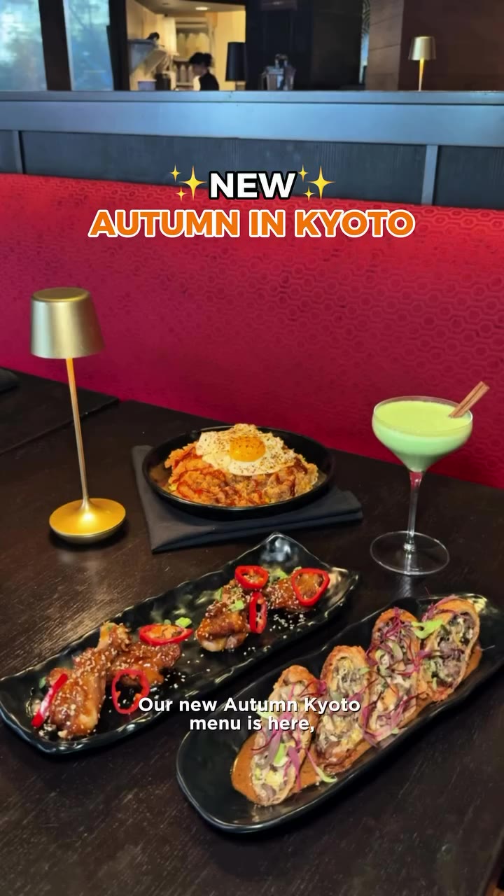 a taste of Autumn in Kyoto is here🍁
