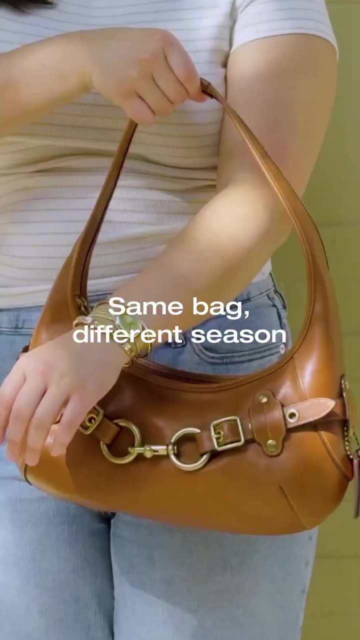 Seasons change, but a good bag is forever 👜#CoachNY #StapleBag