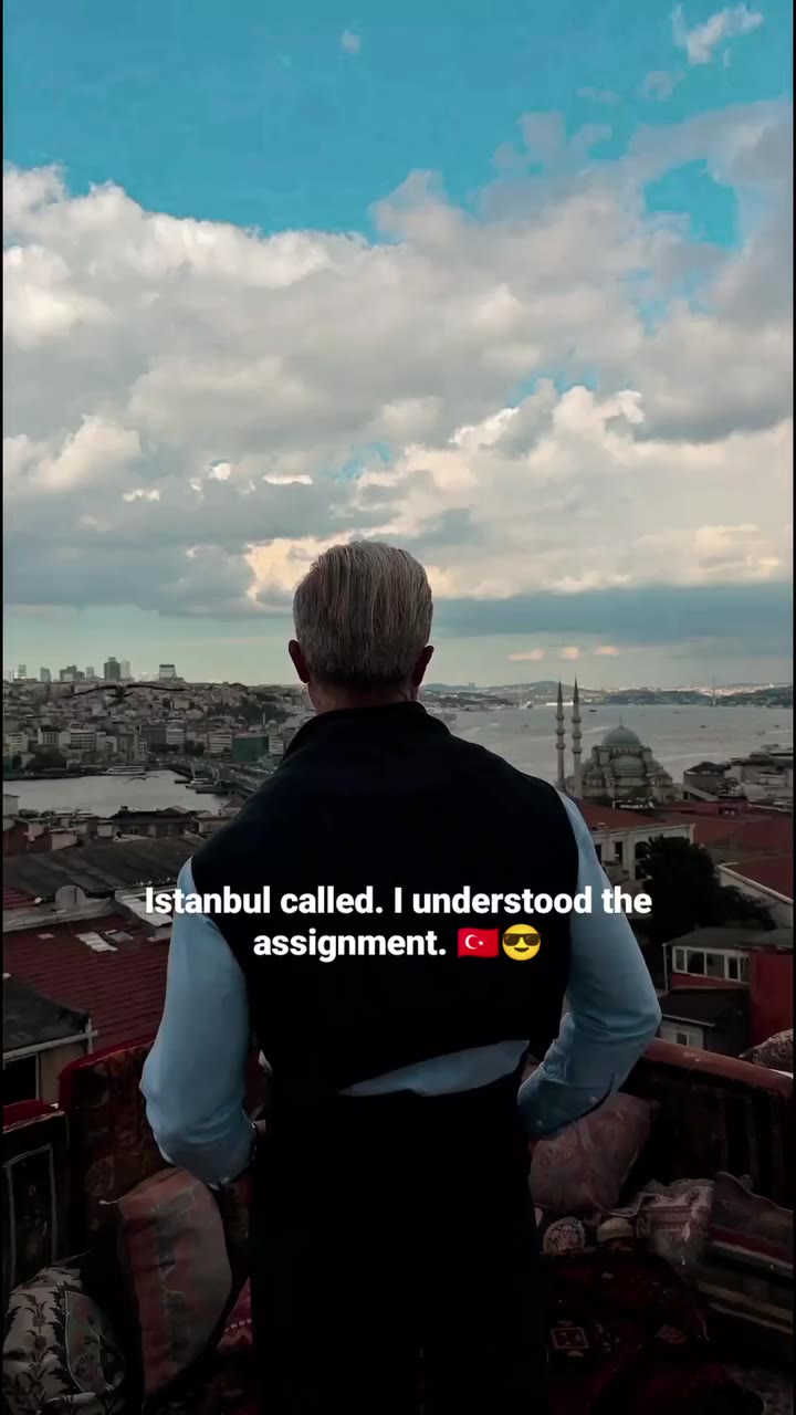 Istanbul hits different. 🇹🇷✨ A view worth saving. 🔖 Would you add this spot…