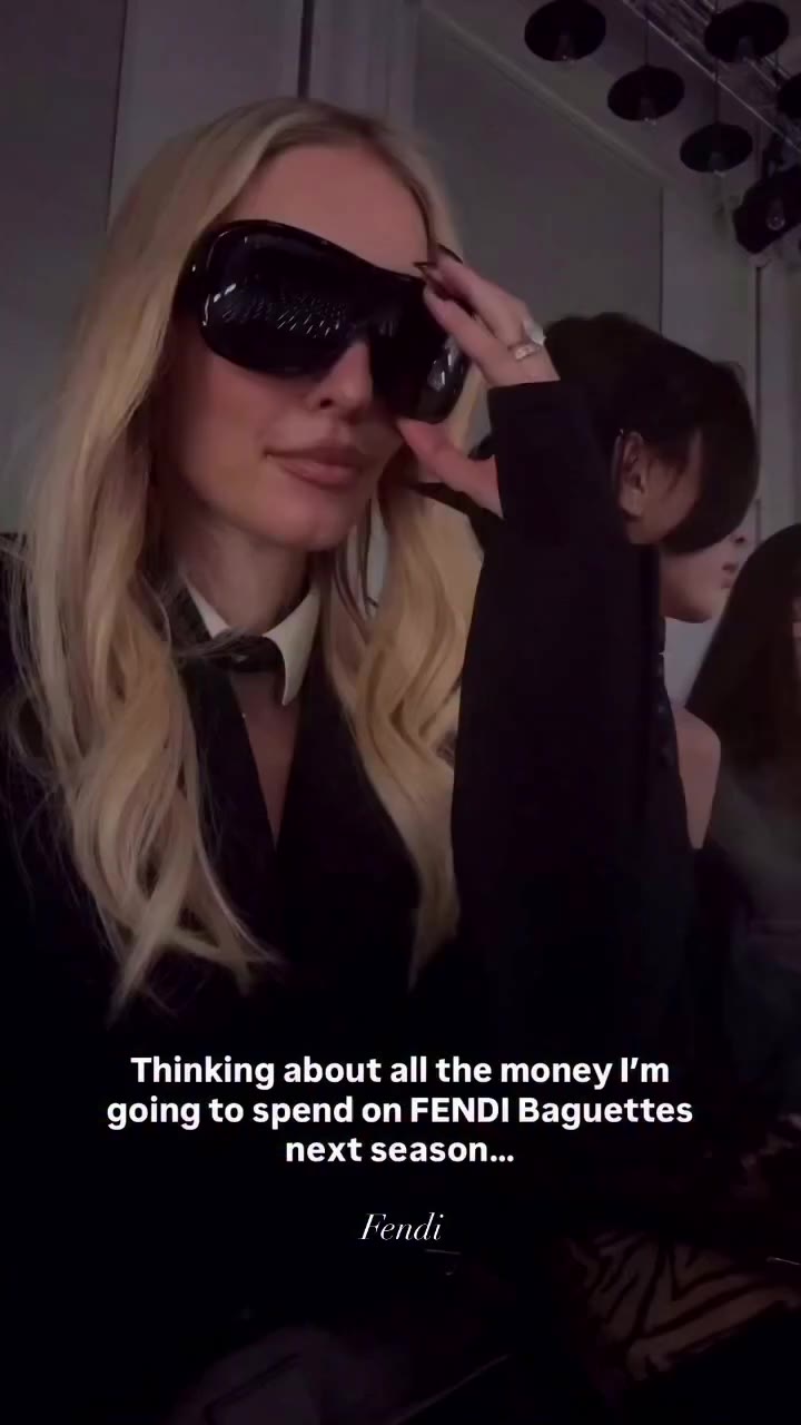 @fendi called - it’s taking all our money for baguettes 🥖 💰 @leoniehanne…