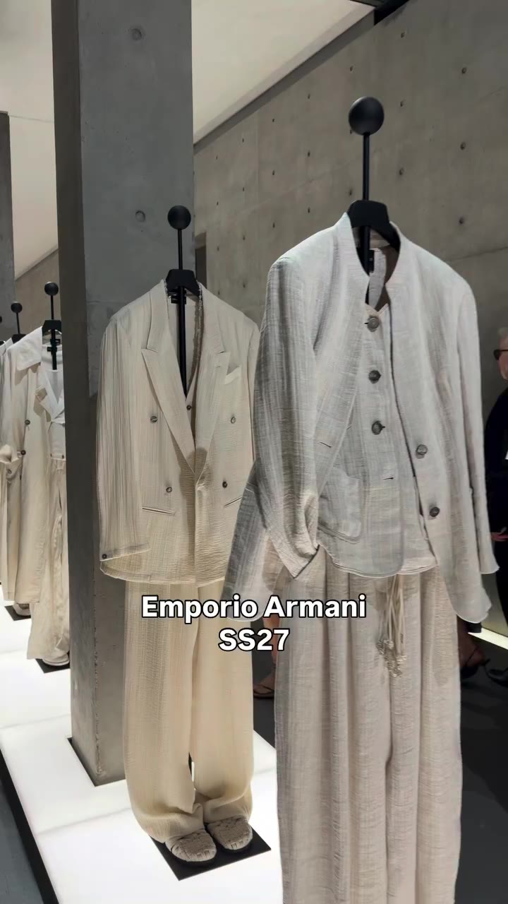 Silvana Armani e Leo Dell’Orco firmano un @emporioarmani dalla sensibilità…