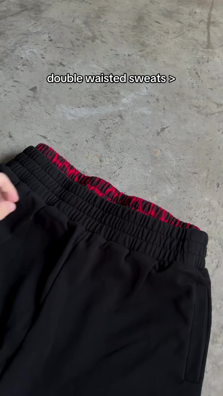 double waisted sweats restocked next day shipping #viralreels #sesame #fashion…