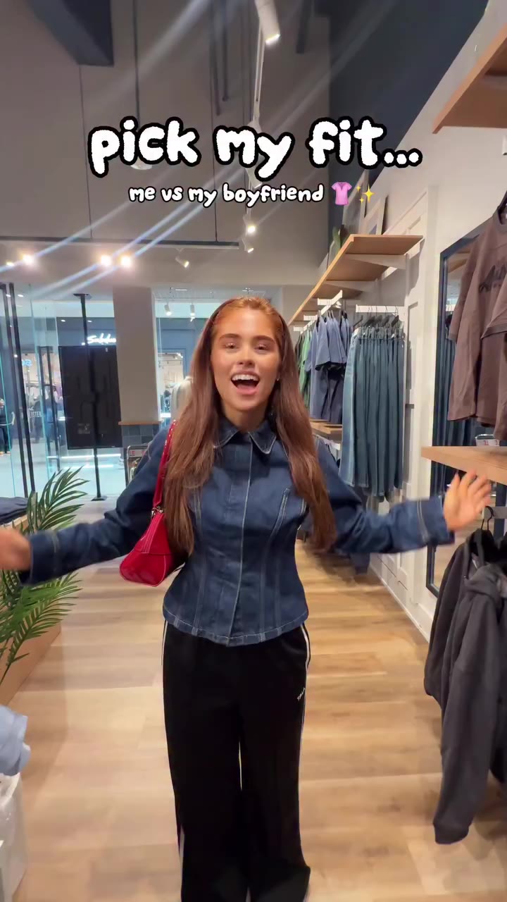 me and my boyfriend chose each others outfits… how did he do?!🤭✨👚…
