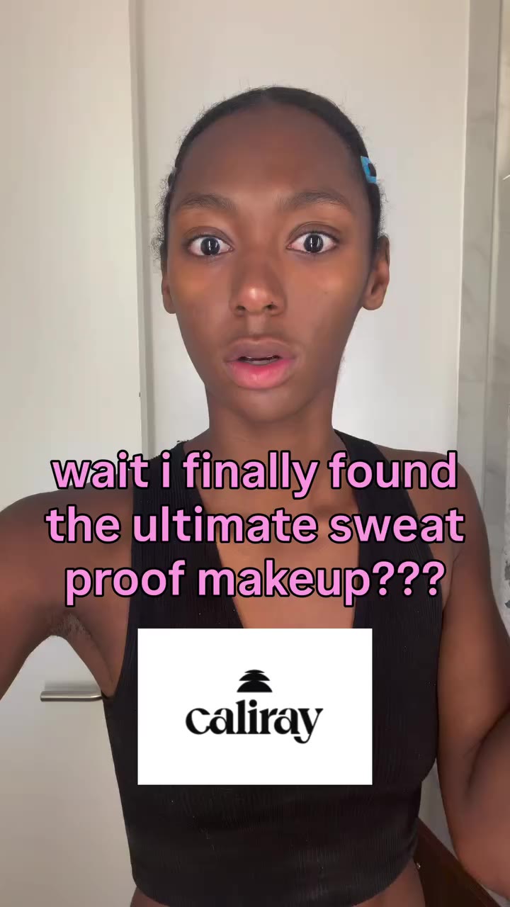 i was truly impressed at my @caliray makeup staying put while sweated out…