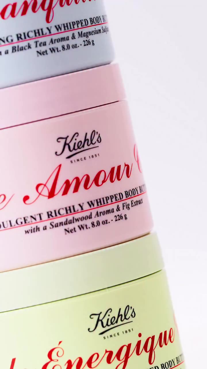 MEET our NEW Kiehl’s Creme de Corps Scented Body Butter collection three…