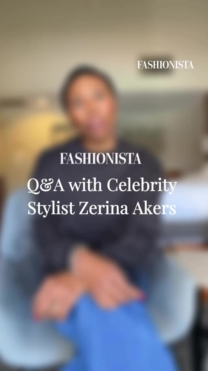 Celebrity stylist @zerinaakers wants you to take fashion less seriously (for a…