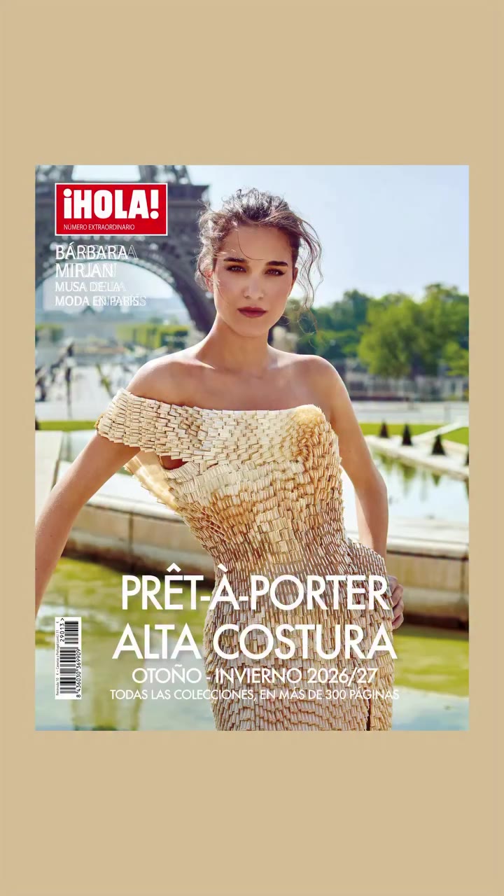 ✨Bárbara Mirjan posa en exclusiva para el gran número de la moda de ¡HOLA! Con…