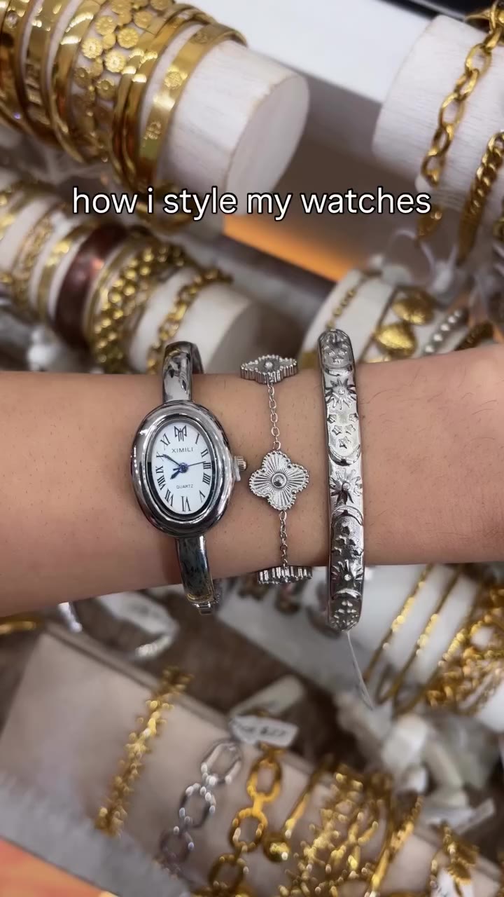 how i style my watches 🩶