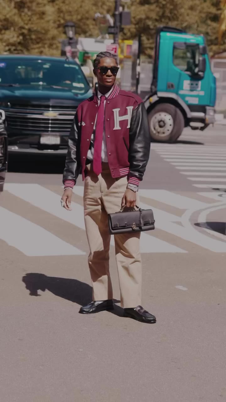 Alton Mason for Tommy Hilfiger at SS27 New York Fashion Week. #altonmason #nyfw