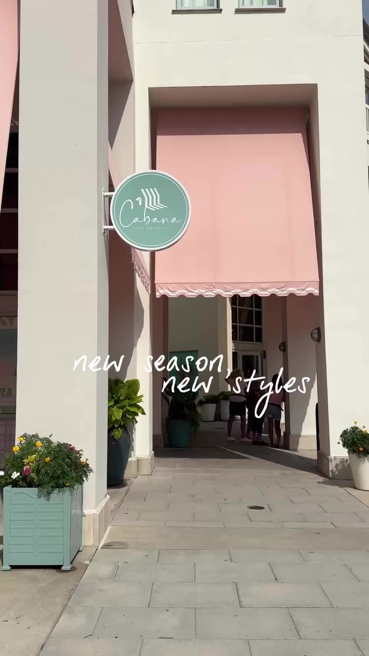 A new season calls for new styles. Shop #CabanaSeaside everyday from 10 AM to…