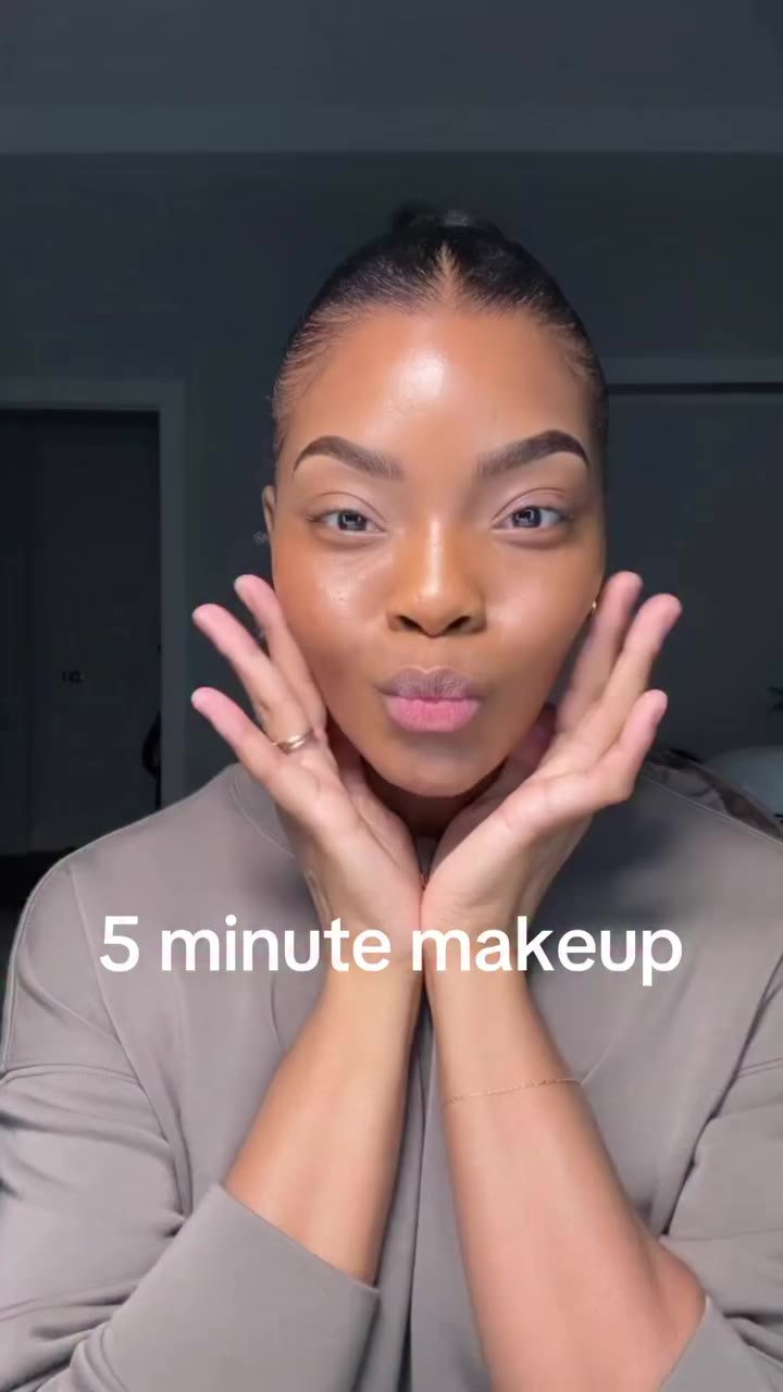 my quick 5 minute model makeup routine and most of these are on sale now…