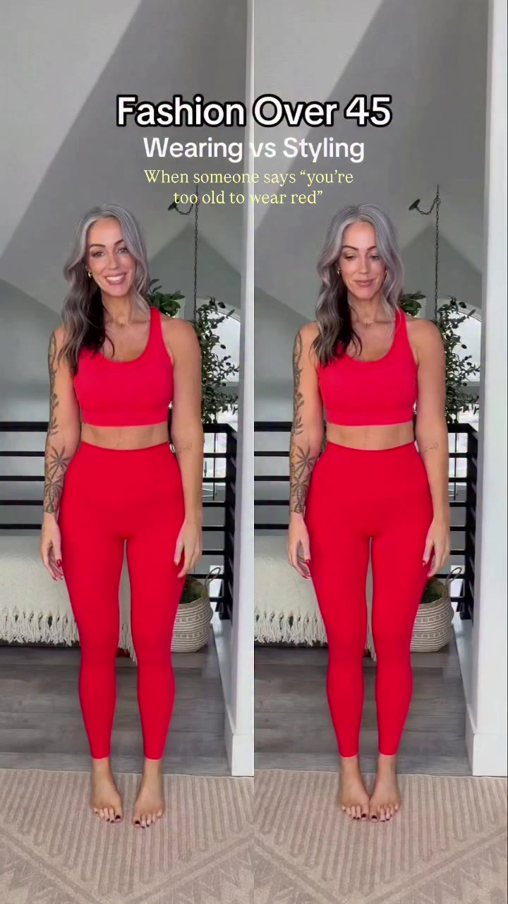 Someone commented on another post that I’m “a bit old for red”. I wasn’t aware…