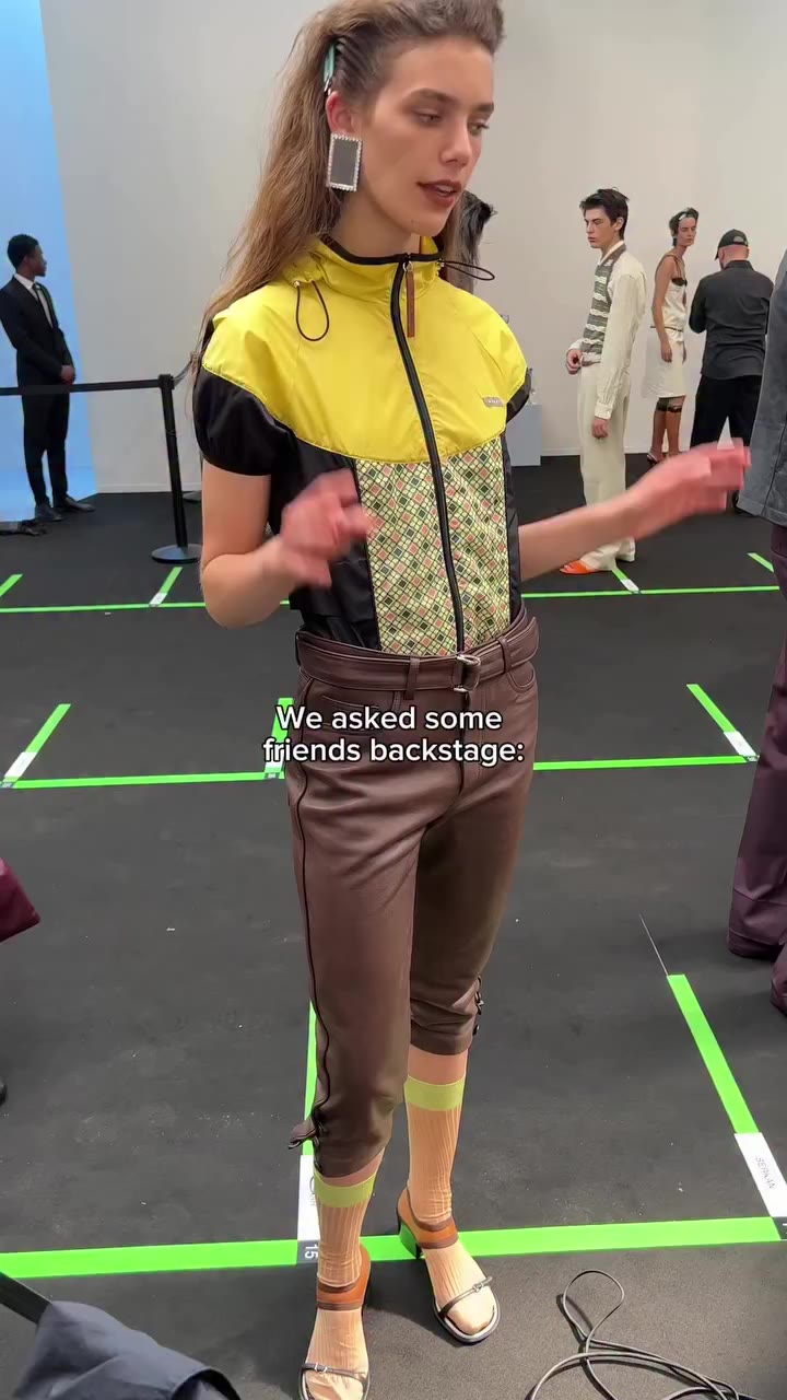 @marni, in a word. (P.S. We see you, @mariacarlaboscono and @sundayrose!)