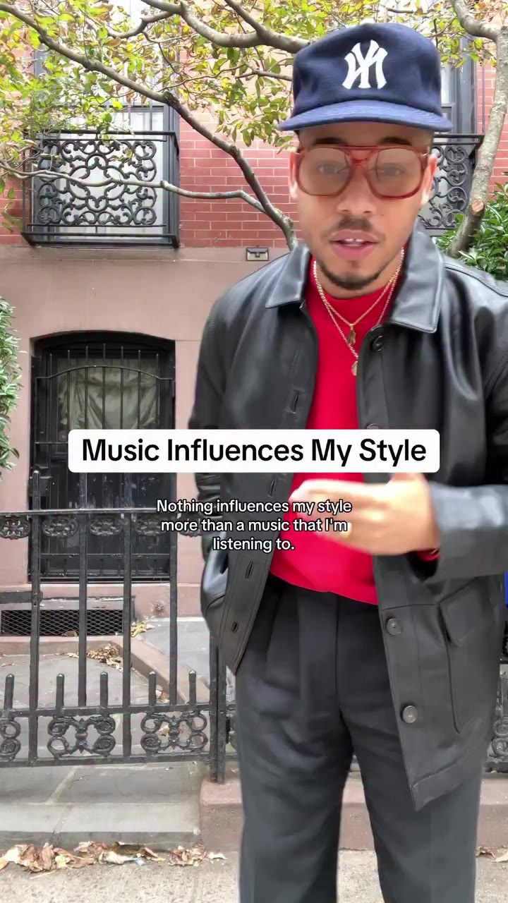 Music influences my outfit choices. I’m currently in a late 80s to early 90s…