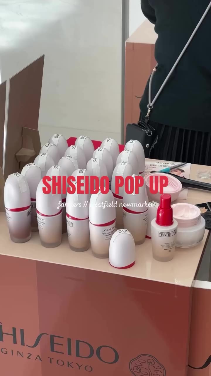 A @shiseido pop up you don’t want to miss 💋🤭 Head to @farmersnz inside…