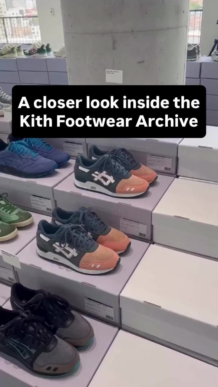 A closer look inside the Kith Footwear Archive. More than 1,800 pairs of…