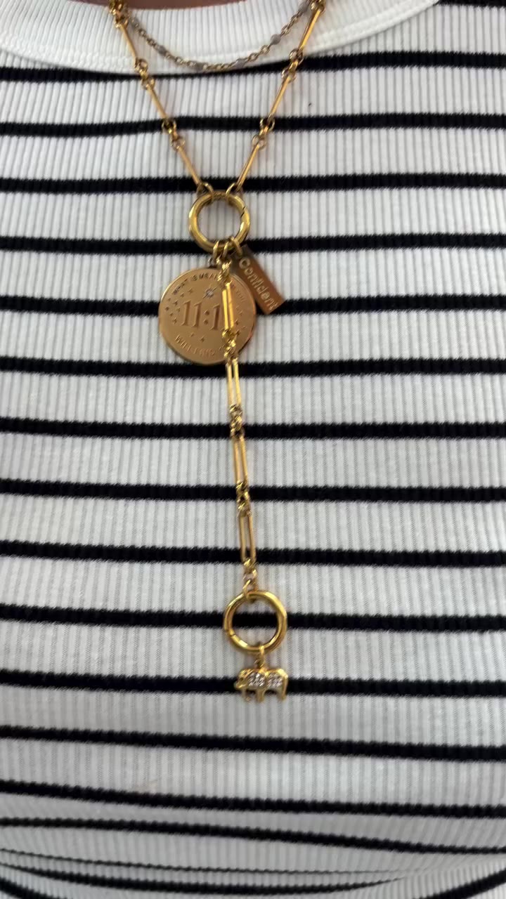 Another necklace, another Charmed. token, another Charmed. word… all chosen…