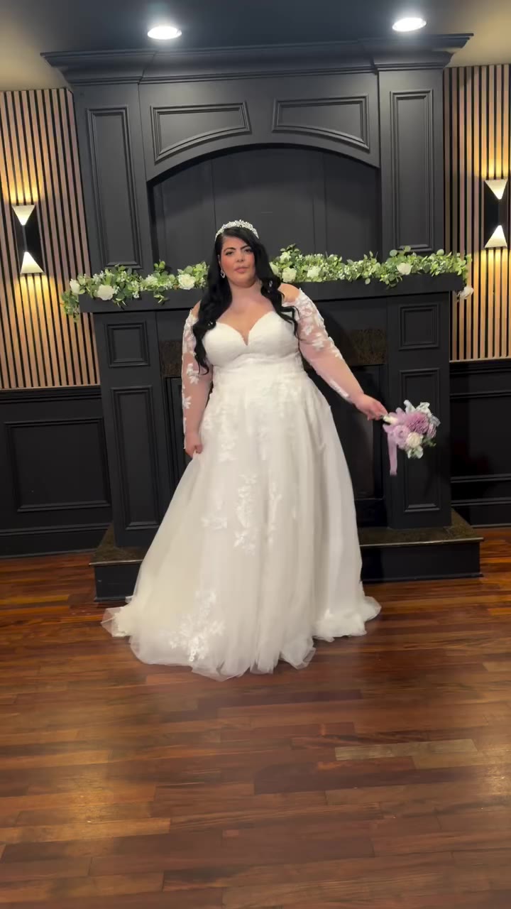 At The Curvy Bride, we carry a full collection of breathtaking gowns in sizes…