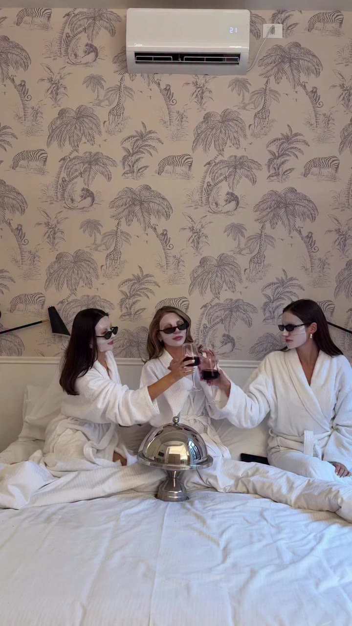 girlhood 🎀 name me a better plan than a pijama party with friends at a cute…