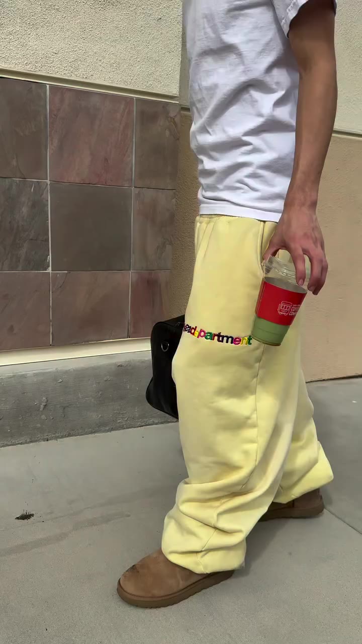 yellow sweats👀 - - - DROP GOES LIVE TOMORROW! #steezdept #fashion #lafashion…