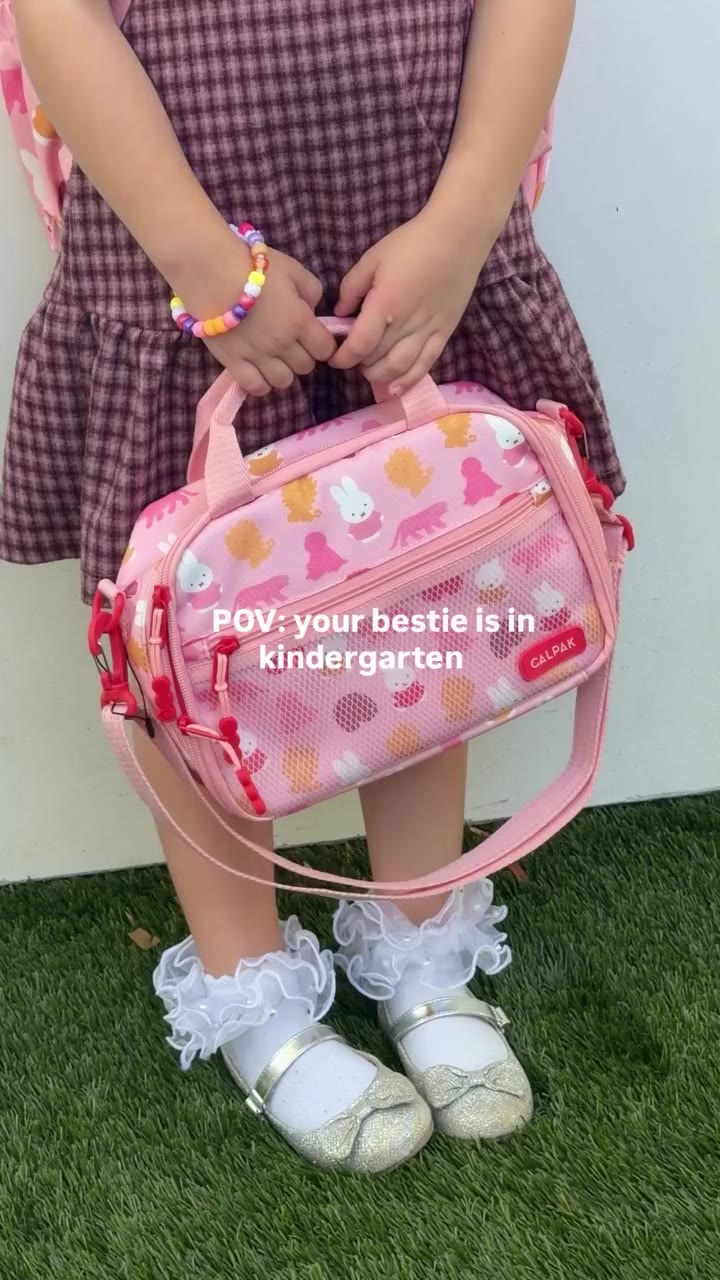 kindergarten vibes 🥹 @calpak x @miffy_official cuteness #thisis5 #miffy